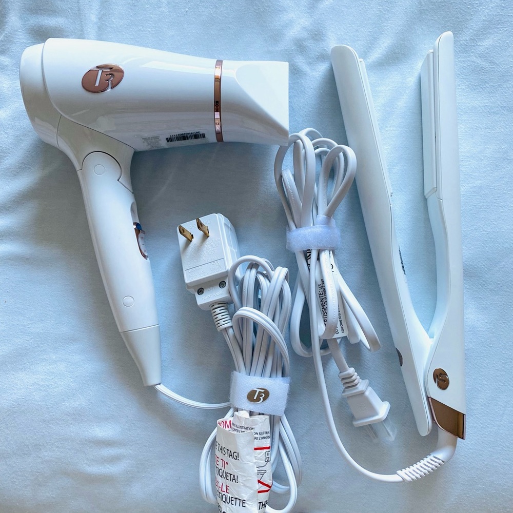T3 Hair dryer and flat iron Singlepass